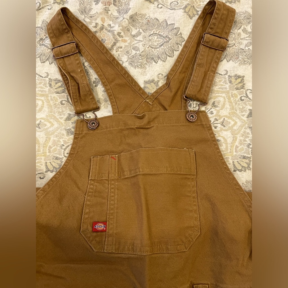 Dickies brown Bibs/overalls size M